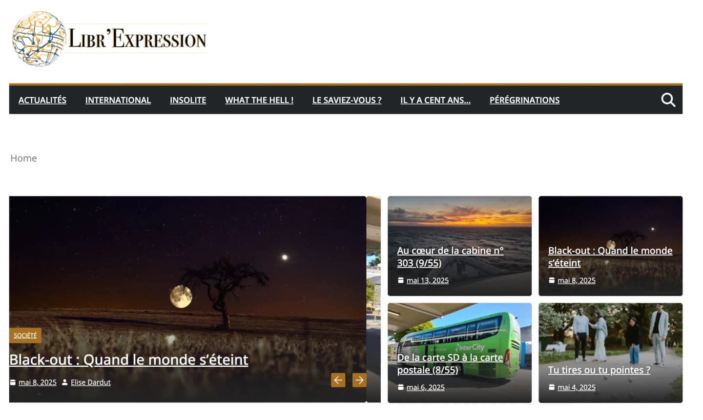 Audit sécurité et SEO Librexpression - Charente