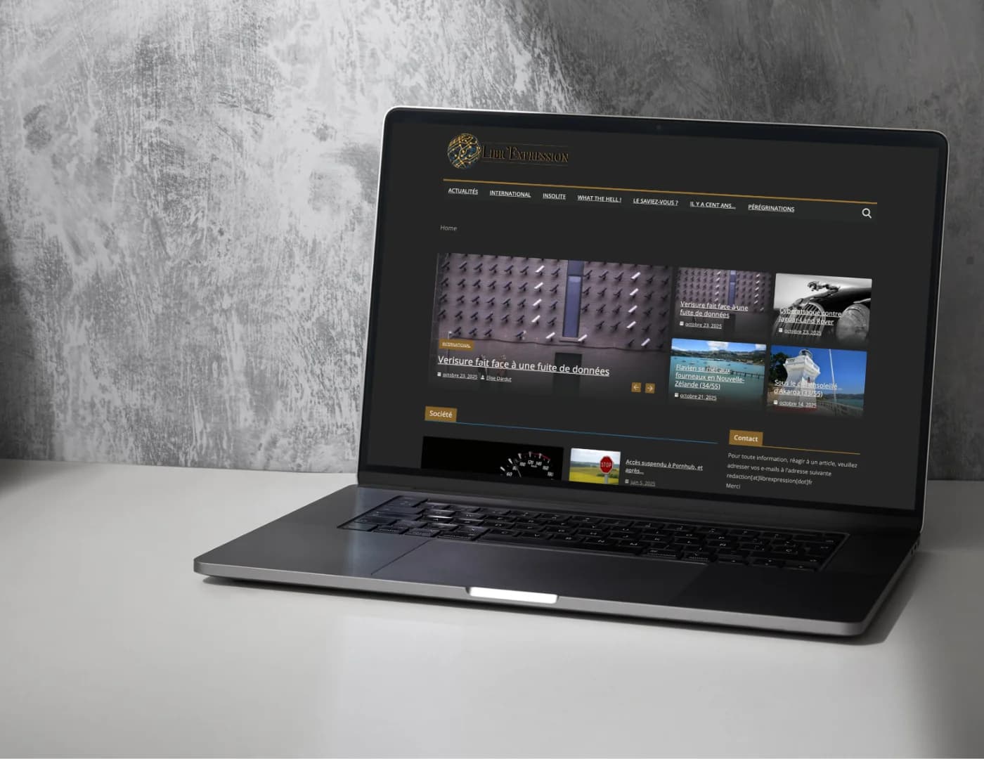 Audit sécurité et SEO Librexpression - Charente